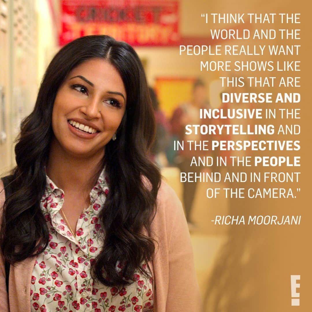 E! Onlineさんのインスタグラム写真 - (E! OnlineInstagram)「#NeverHaveIEver received three (!) #PCA nominations and for Richa Moorjani, this stands as an opportunity to open more doors for shows with diverse casts and ideas. ❤️(📷: Netflix/Shutterstock)」10月5日 0時00分 - enews