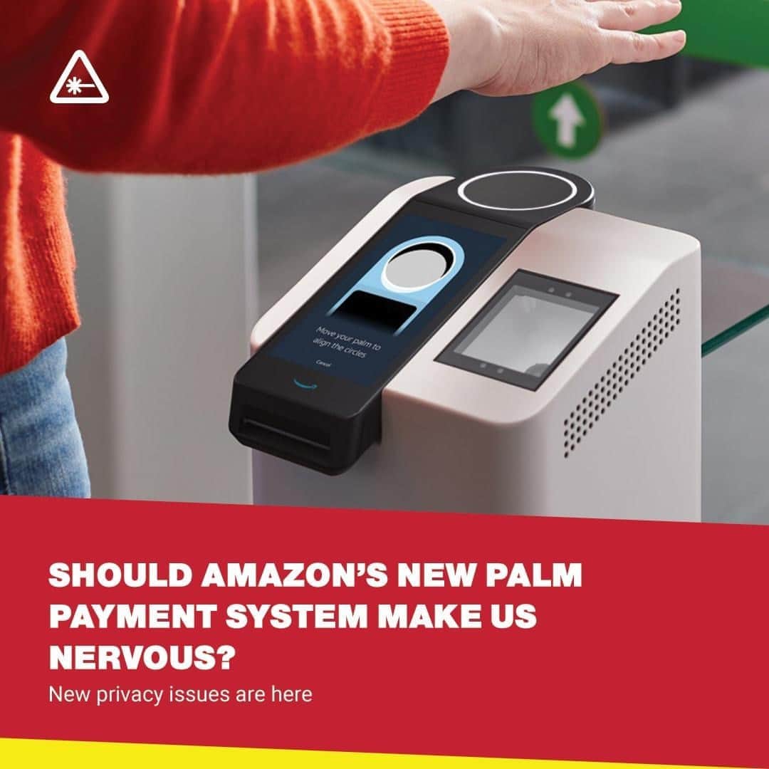 クリス・ハードウィックさんのインスタグラム写真 - (クリス・ハードウィックInstagram)「Amazon has just come out with a new payment system that allows people to purchase goods with their palms. ⁠ link in bio」10月5日 0時01分 - nerdist