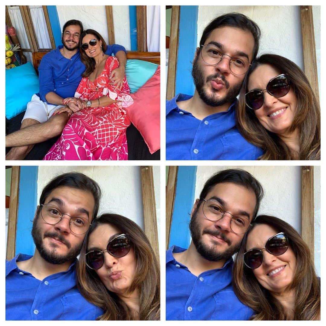 のインスタグラム：「Estamos juntos há quase três anos. Entre muitos sorrisos e brincadeiras, sempre nos sentimos em casa aqui. Estávamos com saudade. #cadaminutoimporta」