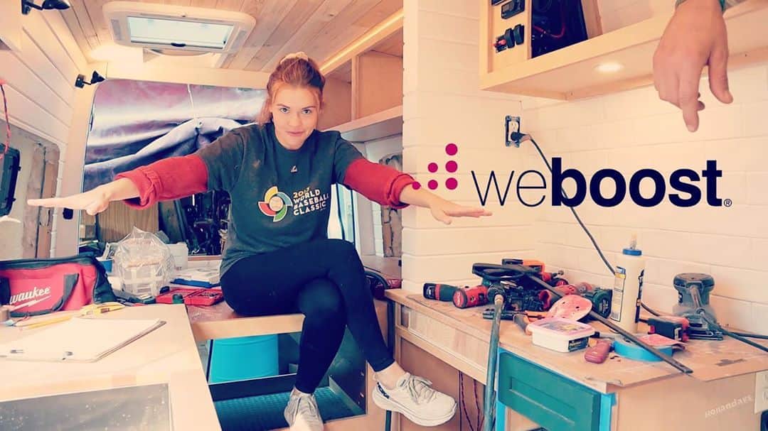 ホーランド・ロデンのインスタグラム：「WeBoost saved the day!  Video up now :) Link in bio:) @weboost」