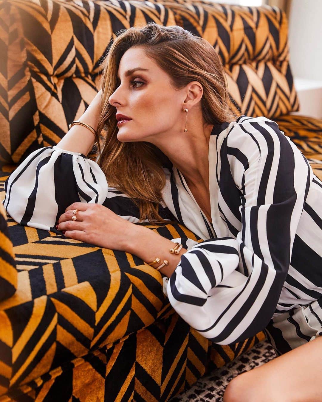 オリヴィア・パレルモのインスタグラム：「🐅🦓💎」