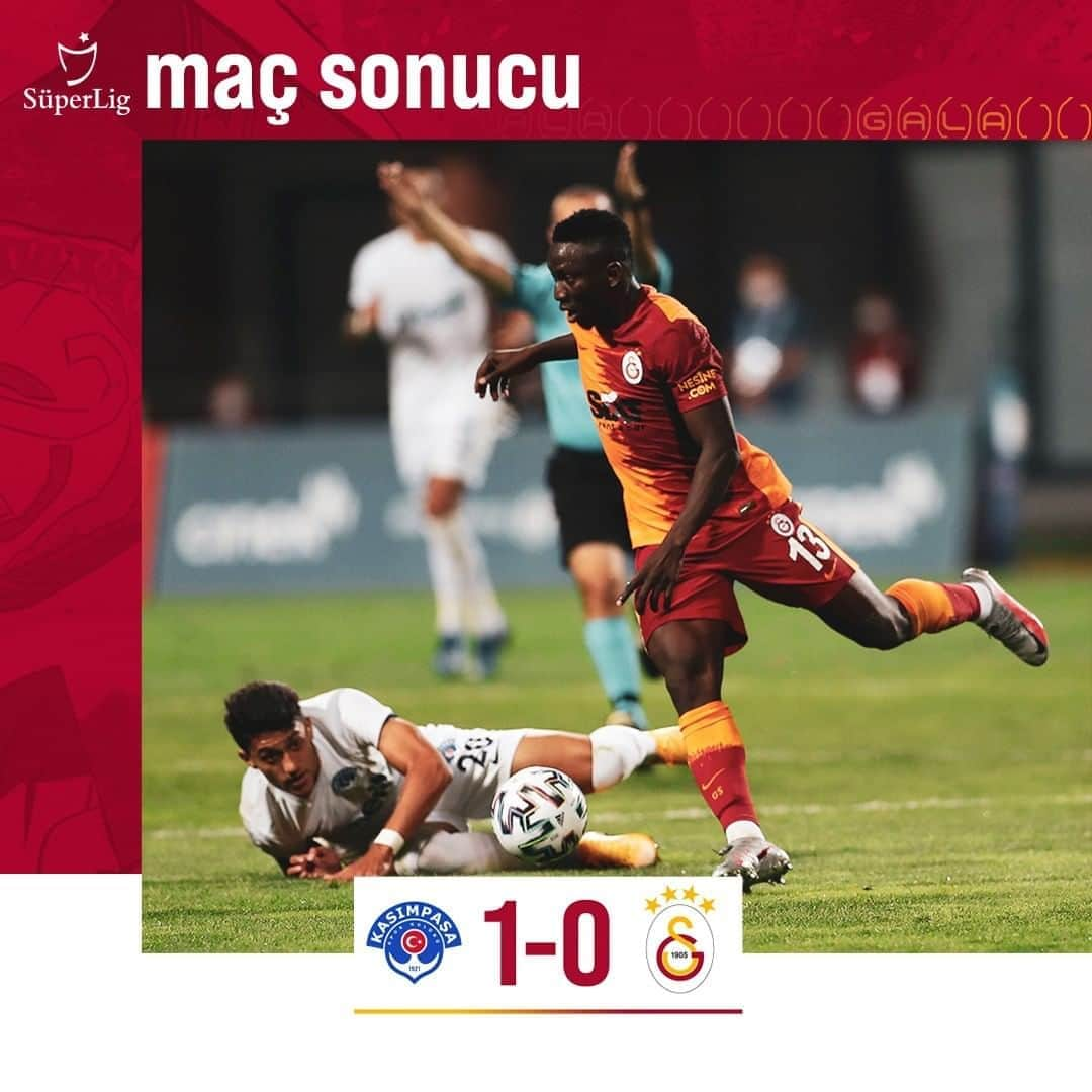 ガラタサライSKさんのインスタグラム写真 - (ガラタサライSKInstagram)「Maç sonucu: Kasımpaşa 1-0 Galatasaray #KSMvGS」10月5日 2時57分 - galatasaray