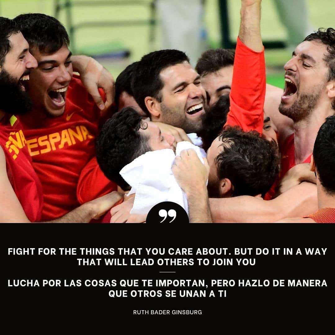 パウ・ガソルのインスタグラム：「✨💭#PausQuotes ✨💭#FrasesDePau」