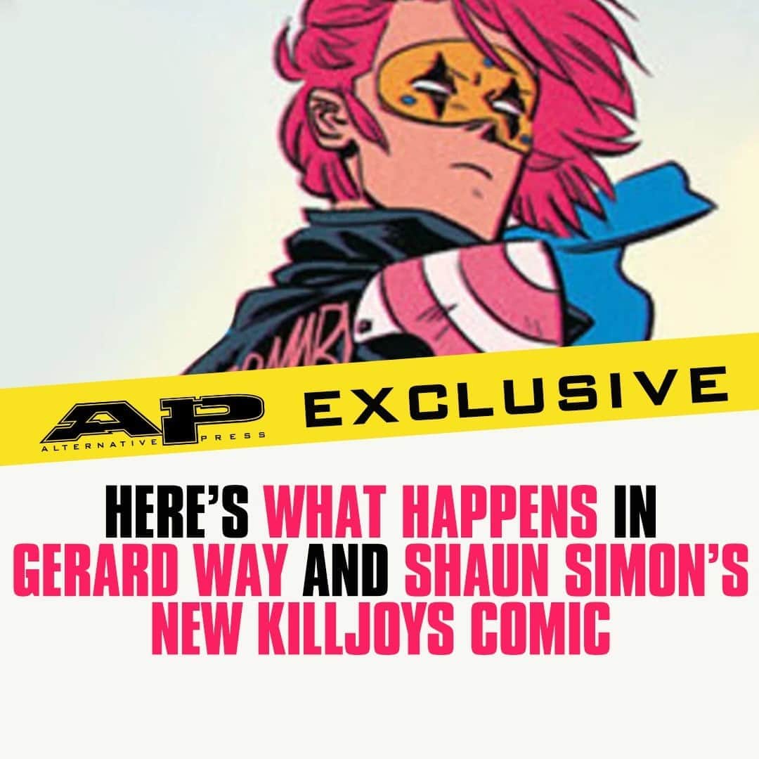 Alternative Pressさんのインスタグラム写真 - (Alternative PressInstagram)「EXCLUSIVE: Before all you Killjoys make some noise for the all-new @gerardway and Shaun Simon comic 'The True Lives Of The Fabulous Killjoys: National Anthem,' we've got your first look ahead of its @DarkHorseComics release⁠ LINK IN BIO⁠ .⁠ .⁠ .⁠ #gerardway #shaunsimon #killjoys #thetruelivesofthefabulouskilljoys #thetruelivesofthefabulouskilljoysnationalanthem #darkhorsecomics #darkhorse #altpress #alternativepress」10月5日 5時01分 - altpress