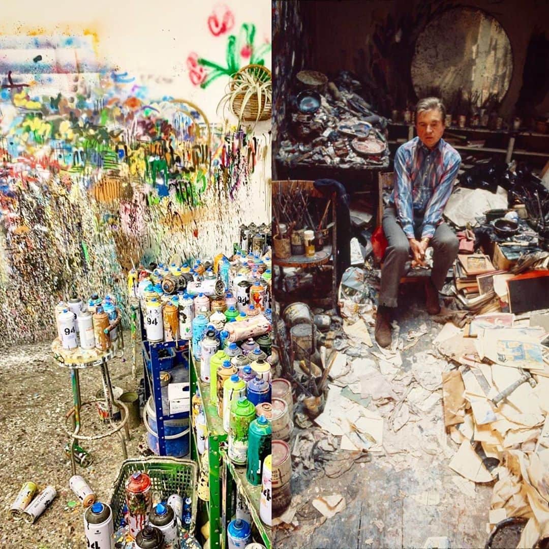 村上隆さんのインスタグラム写真 - (村上隆Instagram)「@madsaki ⇄ Francis Bacon」10月5日 7時08分 - takashipom