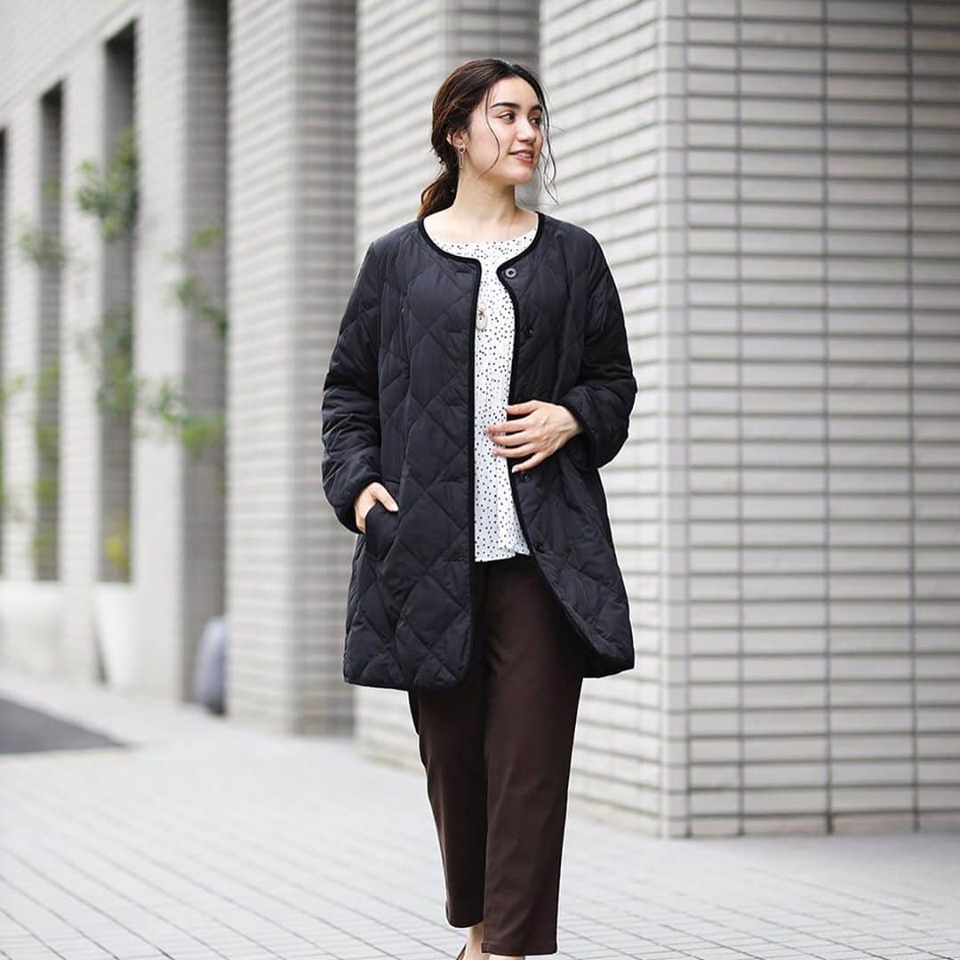 ぽっちゃり女子のオシャレブランド♪ エウルキューブさんのインスタグラム写真 - (ぽっちゃり女子のオシャレブランド♪ エウルキューブInstagram)「﻿ ﻿ ﻿ ダウン90%！軽い！﻿ キルティングアウターは薄手でもあったか。﻿ かさばらないのも魅力です﻿ ﻿ ﻿ ﻿ ﻿ #キルティングダウンコート﻿ #OLJKJ03159﻿ ¥19,990+tax﻿ 13号・15号・17号﻿ ﻿ ﻿ ﻿ ﻿ ■WEB限定ポイント20倍﻿ キャンペーン中﻿ ﻿ 🔸期間🔸﻿ 10/2(金)～10/22(月)23:59﻿ ﻿ ﻿ ﻿ ﻿ ﻿ ﻿ @eur3_itokin ﻿ #ポイント20倍﻿ #キルティングコート﻿ #キルティングジャケット﻿ #ダウンコート﻿ #eur3 #エウルキューブ ﻿ #大きいサイズ ﻿ #ぽっちゃり #ぽっちゃり女子﻿ #ぽっちゃりファッション﻿ #ぽっちゃりコーデ ﻿ #ぽっちゃり大人コーデ﻿ #plussizefashion #plussize ﻿ #ラファコーデ #大人カジュアル﻿ #ぽっちゃり大人女子 ﻿ #アラサー #lovefashion﻿ #lfc_eur3 #ぽっちゃり ﻿ @lovefashion_eur3」10月5日 8時19分 - eur3_itokin