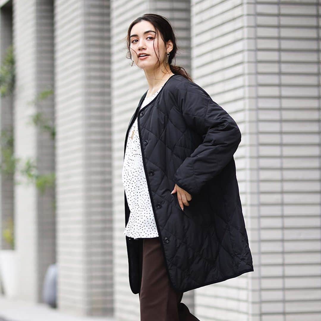 ぽっちゃり女子のオシャレブランド♪ エウルキューブさんのインスタグラム写真 - (ぽっちゃり女子のオシャレブランド♪ エウルキューブInstagram)「﻿ ﻿ ﻿ ダウン90%！軽い！﻿ キルティングアウターは薄手でもあったか。﻿ かさばらないのも魅力です﻿ ﻿ ﻿ ﻿ ﻿ #キルティングダウンコート﻿ #OLJKJ03159﻿ ¥19,990+tax﻿ 13号・15号・17号﻿ ﻿ ﻿ ﻿ ﻿ ■WEB限定ポイント20倍﻿ キャンペーン中﻿ ﻿ 🔸期間🔸﻿ 10/2(金)～10/22(月)23:59﻿ ﻿ ﻿ ﻿ ﻿ ﻿ ﻿ @eur3_itokin ﻿ #ポイント20倍﻿ #キルティングコート﻿ #キルティングジャケット﻿ #ダウンコート﻿ #eur3 #エウルキューブ ﻿ #大きいサイズ ﻿ #ぽっちゃり #ぽっちゃり女子﻿ #ぽっちゃりファッション﻿ #ぽっちゃりコーデ ﻿ #ぽっちゃり大人コーデ﻿ #plussizefashion #plussize ﻿ #ラファコーデ #大人カジュアル﻿ #ぽっちゃり大人女子 ﻿ #アラサー #lovefashion﻿ #lfc_eur3 #ぽっちゃり ﻿ @lovefashion_eur3」10月5日 8時19分 - eur3_itokin