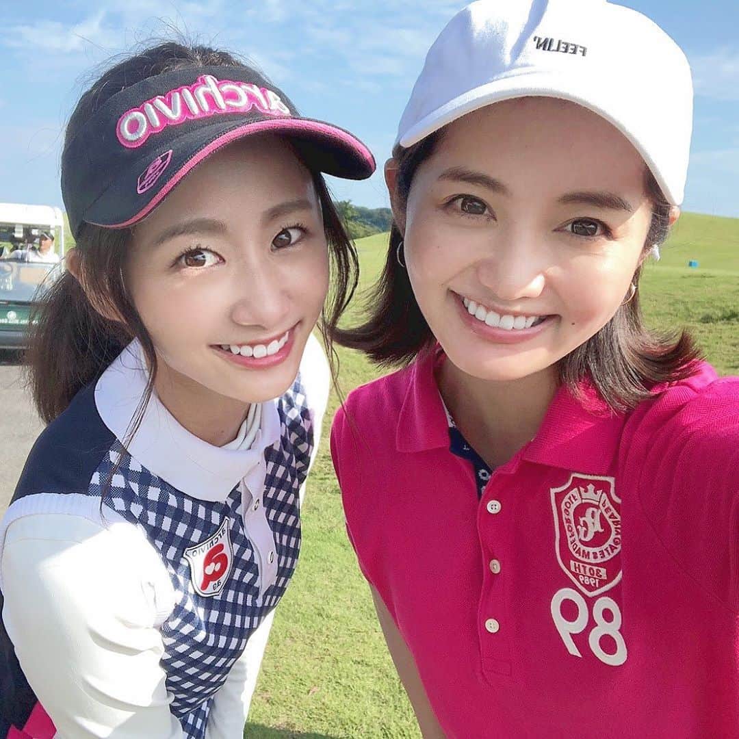 筒井萌子のインスタグラム：「* ゆりなちゃん(@yurina_kamijo )とゴルフ⛳️ 出会いは7年前のワンライフモデルオーディション👠(６枚目以降) 私の年齢はあの頃で止まってくれてるみたい🤣笑 この再会もゴルフのおかげ！不思議だね◡̈✨ モデルでもあり介護士でもあるゆりなちゃん𖤐˒˒ 色んな事に取り組んで沢山の人に伝えるお仕事をしていて私の尊敬する人の1人ですꪔ̤̮ ・ 終始笑いっぱなしの楽しいゴルフ🏌️‍♀️ とーっても難しいコースだったけど スコアは94！パットは29👍✨ お昼もおしゃれなメニューばかりで 素敵な１日になりました♪♪ またいこーね🐥❣️ ┈┈┈┈┈┈┈┈┈┈┈┈┈┈┈┈┈┈┈┈ wear⇒ @archivio.official_online  ┈┈┈┈┈┈┈┈┈┈┈┈┈┈┈┈┈┈┈┈ ・ #筒井萌子 #女優 #actress #モデル #model #岡山  #shooting #instagood #instalike #撮影 #followme #instalike #ゴルフ #ゴルフ女子 #ゴルフコーデ #골프 #좋아요반사 #좋아요그램 #좋아요환영 #데일리그램 #패션 #오오티디 #카페  #コンバースゴルフ #アルチビオ #archivio」