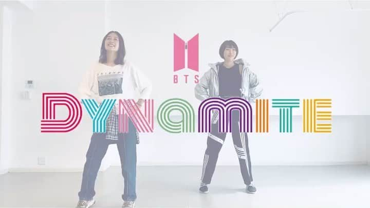 山上綾加のインスタグラム：「#あやかとさとこの踊ってみたシリーズ   曲♪ #bts #dynamite   @ayakayamagami  @satokokasuya   #ダンス#bts#bts_dynamite  #ダンス動画 #dance #dancer #踊ってみた  #踊ってみた動画  #ダンス好きな人と繋がりたい #bts好きな人と繋がりたい  #bts踊ってみた  #dynamiteダンス」