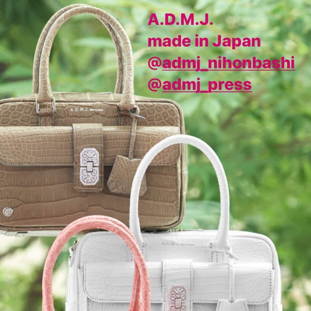 A.D.M.J.co.,Ltdさんのインスタグラム写真 - (A.D.M.J.co.,LtdInstagram)「#ADMJ #admjofficial #bag #crocodile #cricodilebag #madeinjapan  #クロコバッグ」10月5日 9時52分 - admjofficial_bag