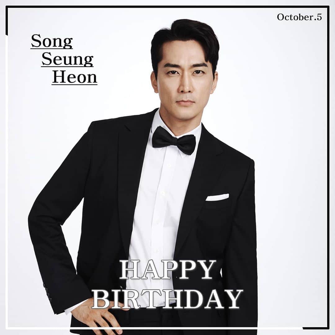 キングコングエンターテインメントさんのインスタグラム写真 - (キングコングエンターテインメントInstagram)「♪ ♩ ♬ Happy Birthday to Song Seung Heon ♪ ♩ ♬ - #송승헌 #SongSeungHeon #HappyBirthday #HBD #생일축하합니다 #🎂 #🎉 #💙」10月5日 10時10分 - kkbyss