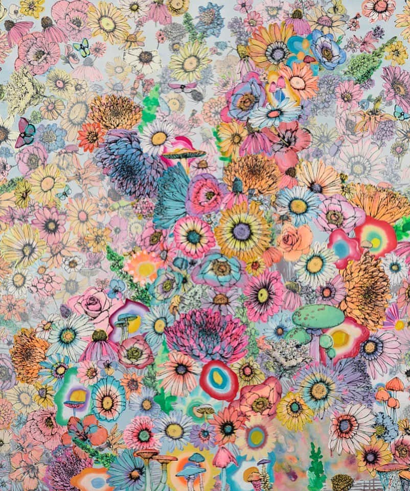 Juxtapoz Magazineさんのインスタグラム写真 - (Juxtapoz MagazineInstagram)「Something special with #SageVaughn coming this week... in the meantime, #wildflowers and #wildlife」10月5日 10時48分 - juxtapozmag