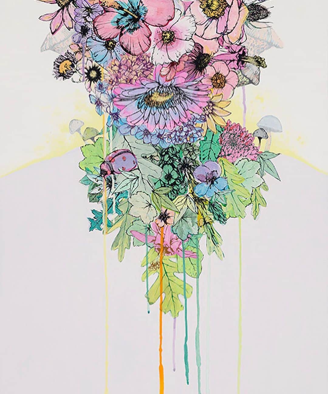 Juxtapoz Magazineさんのインスタグラム写真 - (Juxtapoz MagazineInstagram)「Something special with #SageVaughn coming this week... in the meantime, #wildflowers and #wildlife」10月5日 10時48分 - juxtapozmag