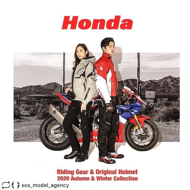 中田早保さんのインスタグラム写真 - (中田早保Instagram)「. 色んな事情があり、再投稿！！ Hondaさんお世話になりました😌🏍 店頭の動画もみにいきたいな〜 HPにも上がってるみたいなのでよかったらみてね❤️ . #honda#bike#sos#model#agency#」10月5日 11時05分 - saho_02