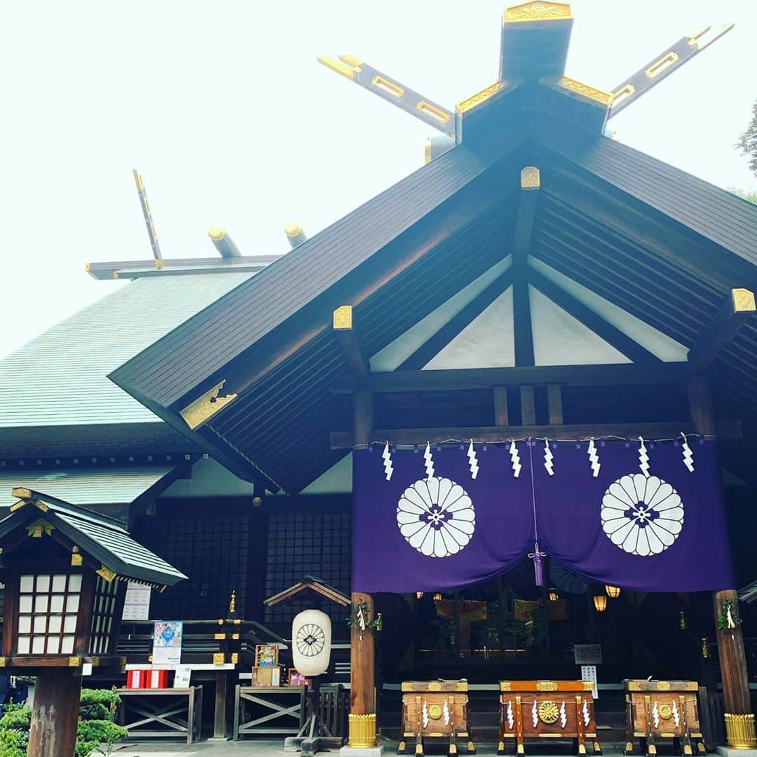 谷口賢志のインスタグラム：「参拝。  #東京大神宮 #サイクリング」