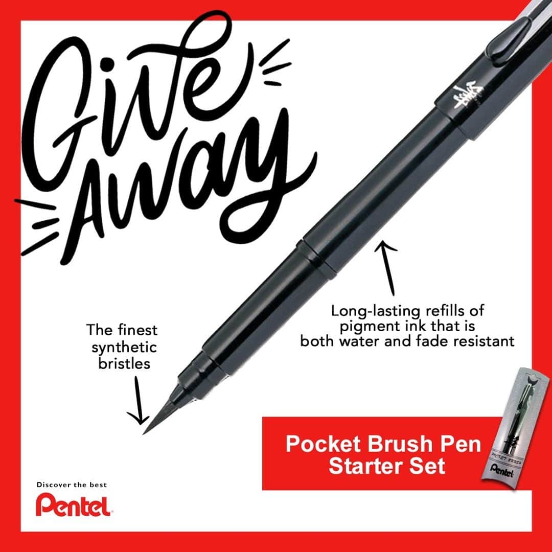 Pentel Canadaさんのインスタグラム写真 - (Pentel CanadaInstagram)「🖊️ Giveaway Alert!🖊️⁠ ⁠ Autumn Inking season has arrived!🍂⁠ This time, we will give POCKET BRUSH PEN to 12 lucky winners!!⁠  ✔️How to enter:⁠ 1.𝐋𝐢𝐤𝐞  this post⁠ 2.𝐅𝐨𝐥𝐥𝐨𝐰 @pentelcanada⁠ 3.𝐋𝐞𝐚𝐯𝐞 𝐜𝐨𝐦𝐦𝐞𝐧𝐭 on this post⁠ 🔥Share this on your story and tag us for a higher chance to win!⁠ ⁠ ✔️Note:⁠ -Giveaway will be closed at 1 pm PST October 9⁠ -The winner will be selected and announced on October 10⁠ -The lucky winners will be tagged on a story and a comment on this post⁠ -Sorry! This giveaway is Canada residents only🇨🇦⁠ -Giveaway is in no way associated with Instagram⁠ ⁠ Good luck! 💫⁠ .⁠ .⁠ #giveawaycanada #giveawayscanada」10月6日 0時14分 - pentelcanada