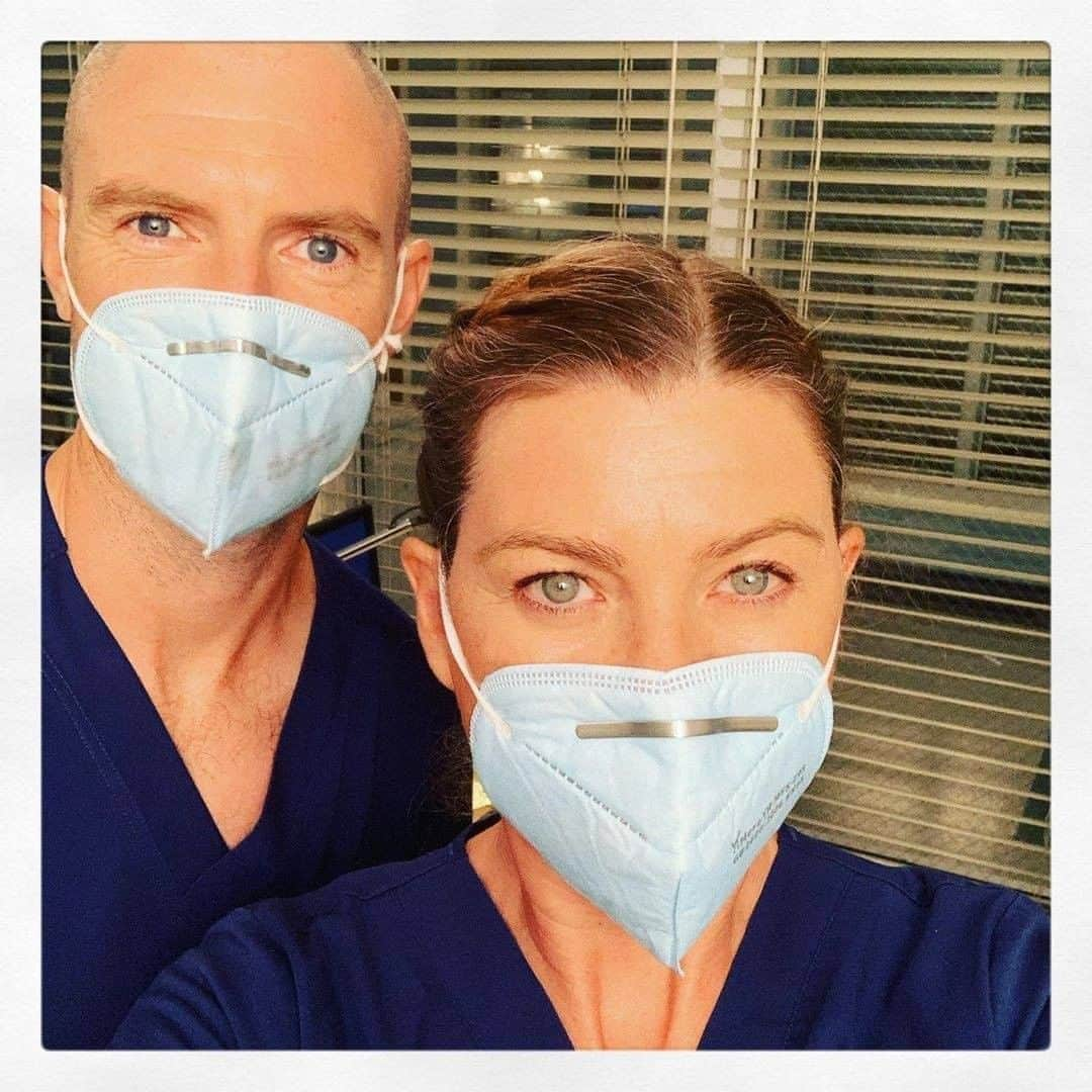 Grey's Anatomyさんのインスタグラム写真 - (Grey's AnatomyInstagram)「This one's for the healthcare heroes ❤️ #GreysAnatomy 📷 @ellenpompeo」10月6日 1時00分 - greysabc