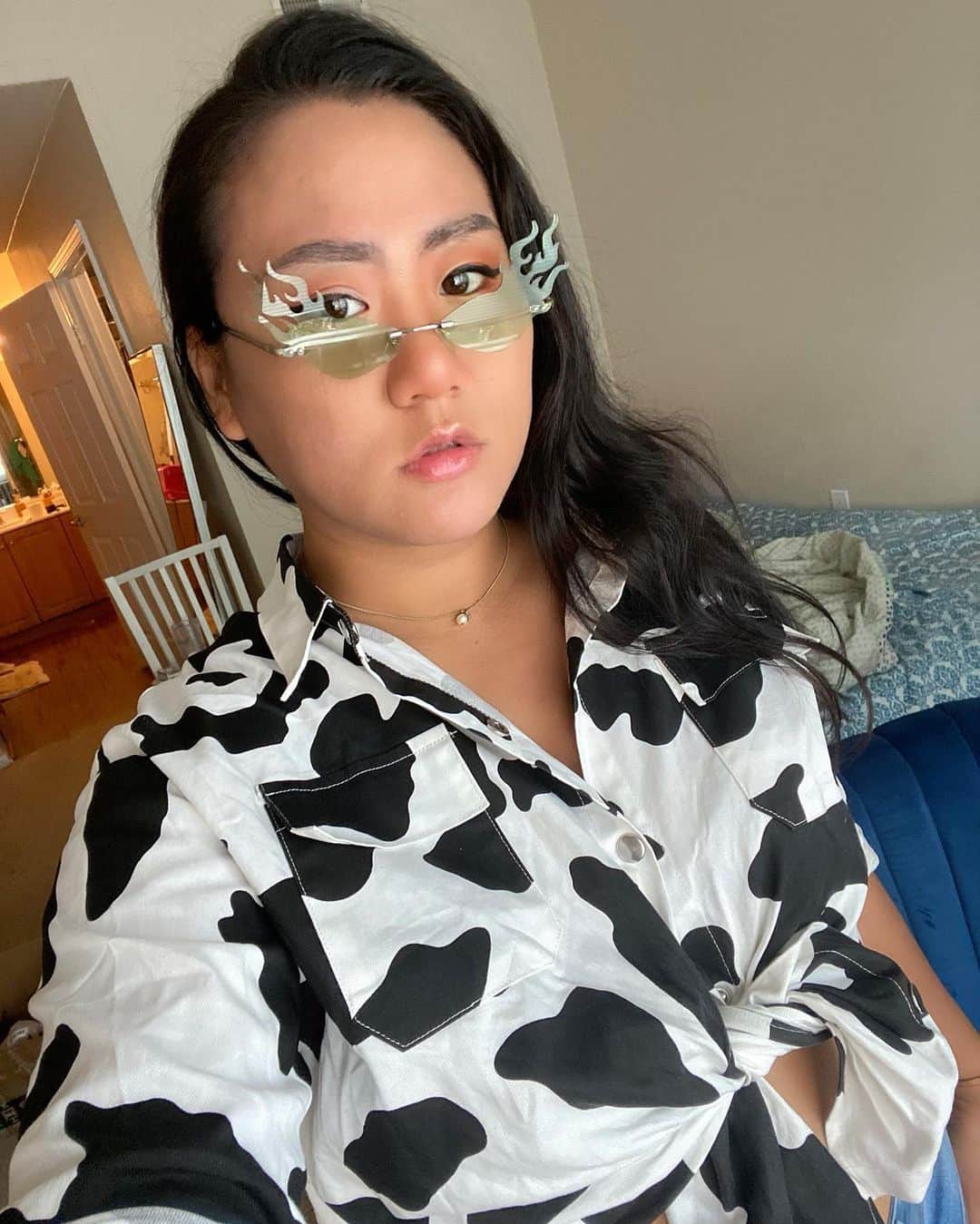 藤井美穂のインスタグラム：「Wanna have a thrill like a lightning thunder⚡️ @sheinofficial @sheincurve #sheincurve」