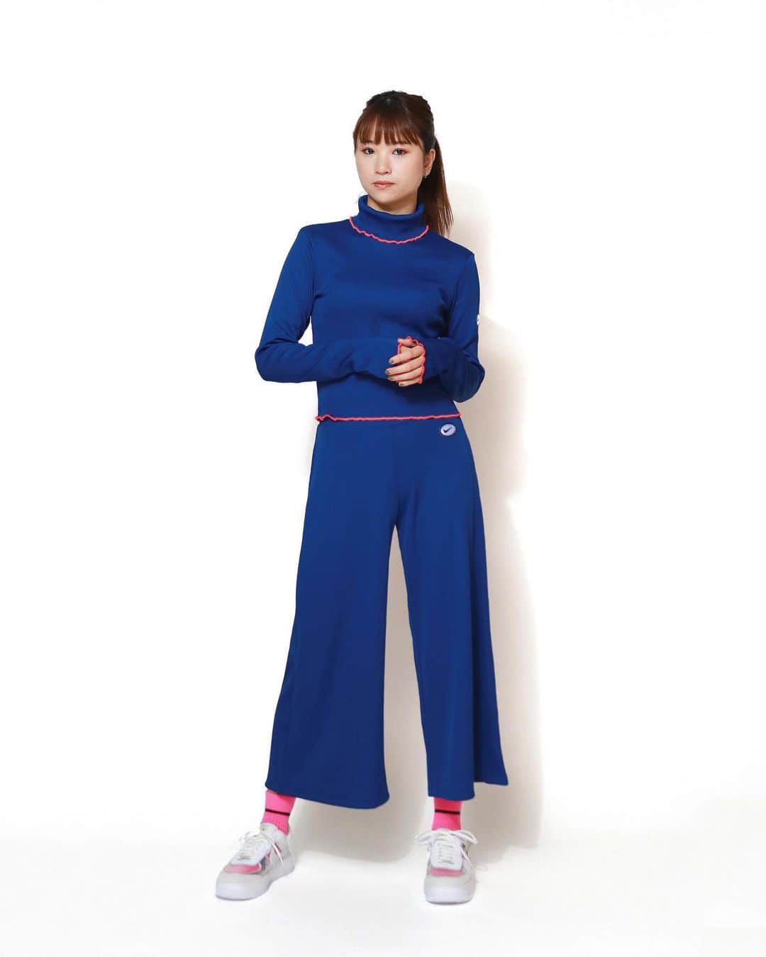 A+Sのインスタグラム：「2020. 10. 7 (web) in store﻿ ﻿ ■NIKE WMNS RIB SR L/S TOP﻿ COLOR : DEEP ROYAL BLUE﻿ SIZE : XS - L﻿ PRICE : ¥6,000 (+TAX)﻿ ﻿ ■NIKE WMNS RIB SR PANT﻿ COLOR : DEEP ROYAL BLUE﻿ SIZE : XS - L﻿ PRICE : ¥7,000 (+TAX)﻿ ﻿ 80年代に英国で誕生したレイブ文化より着想を得て、伸縮性のあるニット素材で作られたスリムフィットのトップスとワイドレッグパンツ。﻿ ﻿ Inspired by the rave culture born in the UK in the 80's, slim-fitting tops and wide-legged pants made from stretchy knit material.﻿ ﻿ #a_and_s﻿ #NIKE﻿ #NIKERAVE﻿ #NIKEWMNS﻿ #NIKEWMNSRIBSRLSTOP﻿ #NIKEWMNSRIBSRPANT #RAVE」
