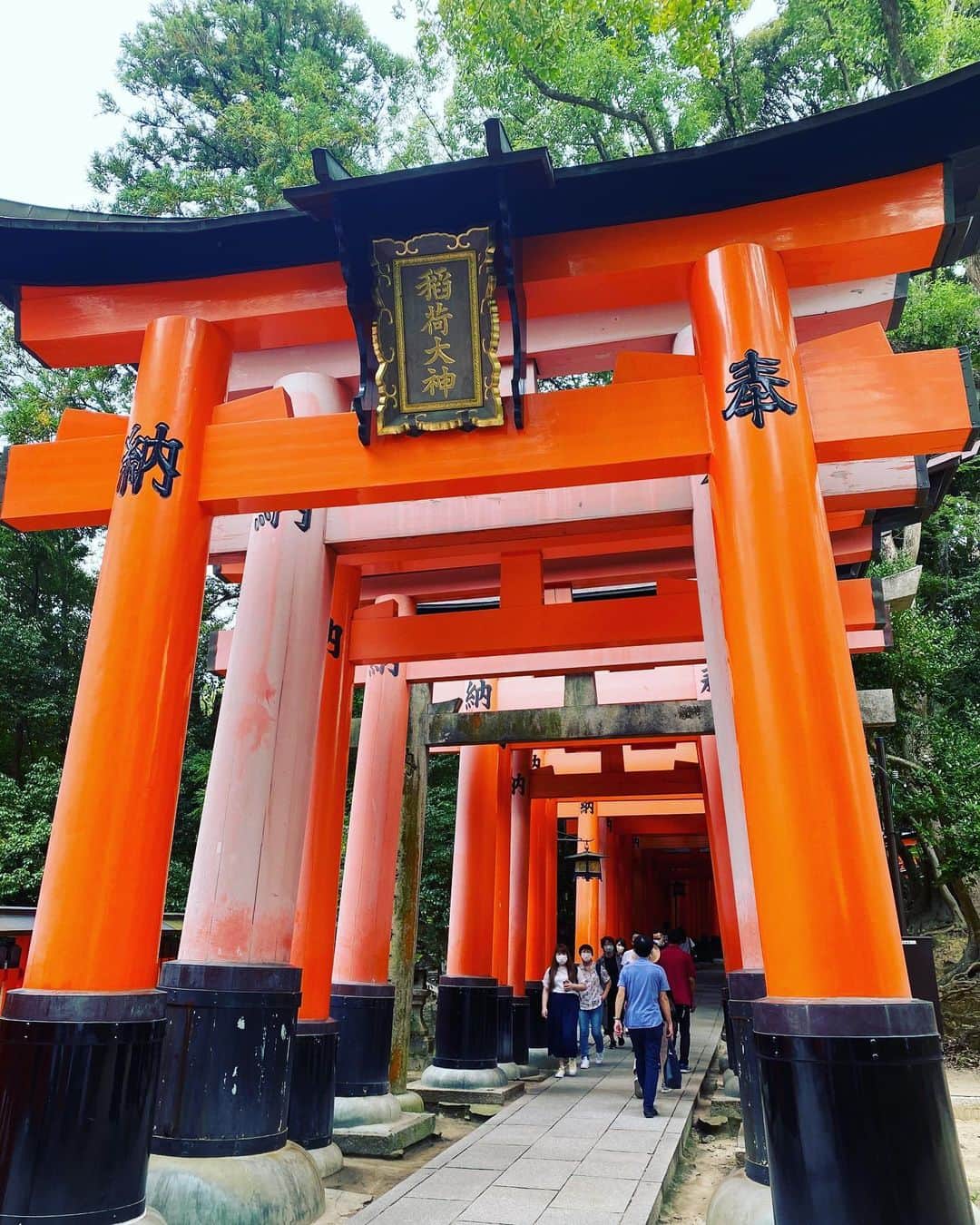 のインスタグラム：「#京都 #kyoto  #地元  濃い一週間でした✌️ 仲間に感謝🙏」