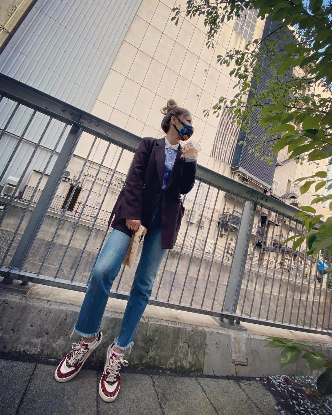 のインスタグラム：「Meeting Day♡ #MAXLINA #ootd  #autumn」