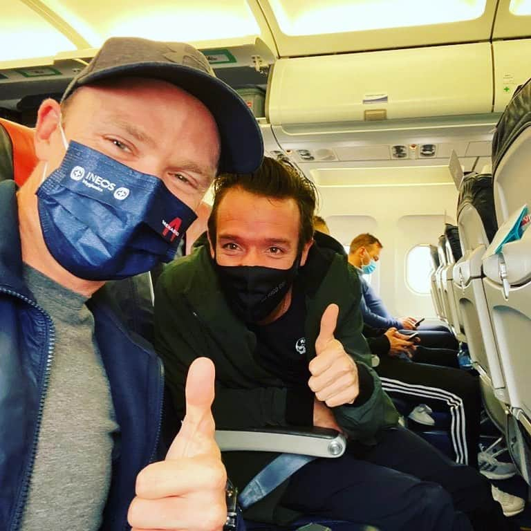 クリス・フルームさんのインスタグラム写真 - (クリス・フルームInstagram)「Mijitos 😁👍🛫」10月5日 19時54分 - chrisfroome