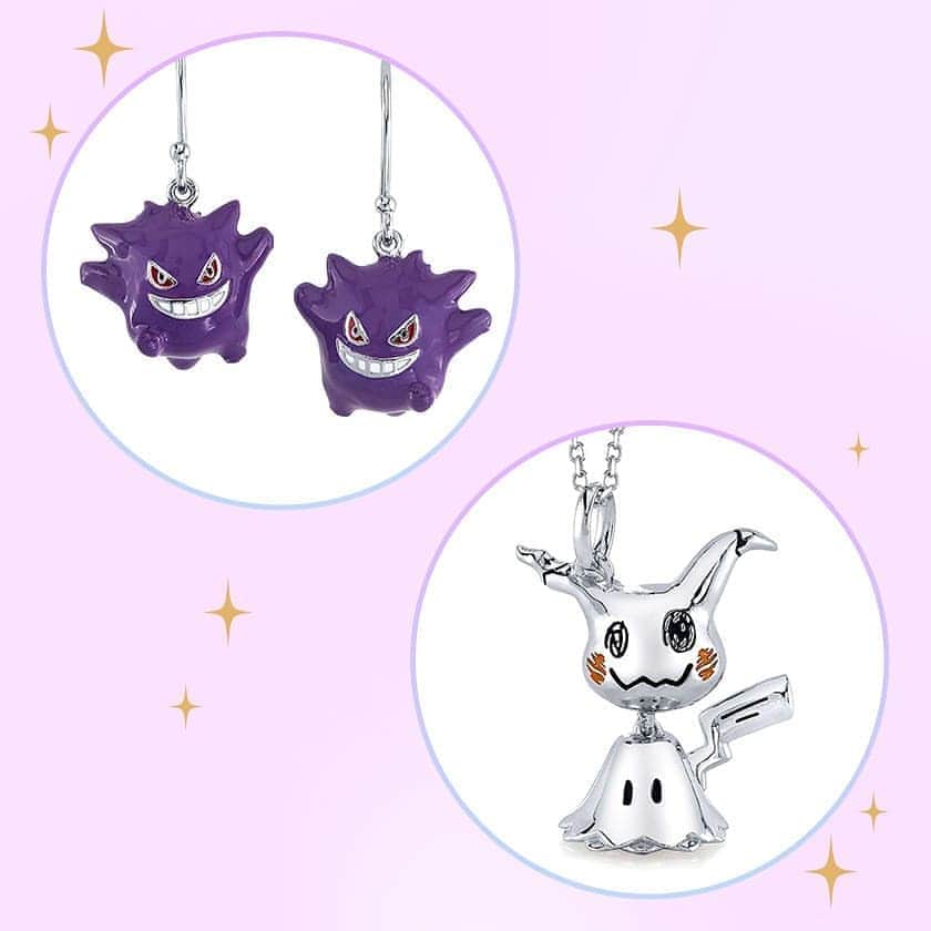 Pokémonさんのインスタグラム写真 - (PokémonInstagram)「Who says spooky can’t be sparkly? ✨  An exclusive @rocklovejewelry collection has just launched at the #PokemonCenter, US Trainers! Tap the link in our bio.」10月6日 1時34分 - pokemon
