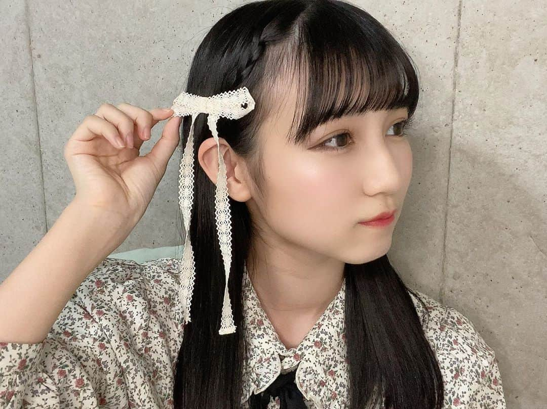 今村麻莉愛さんのインスタグラム写真 - (今村麻莉愛Instagram)「. 可愛いリボン୨୧⑅*. ・ ・  #リボン #リボンアレンジ #リボンヘア #Fint #フィント #HKT48#今村麻莉愛」10月5日 20時21分 - maria_0914_