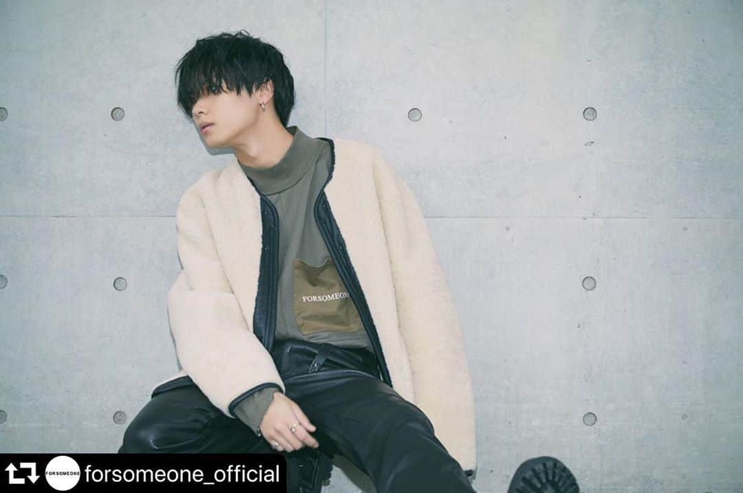 TANYのインスタグラム：「repost  photoshoot.  @forsomeone_official   @rmpg_kazuma_kawamura  #fashon #rampage #therampage  #kawamurakazuma  #川村壱馬」