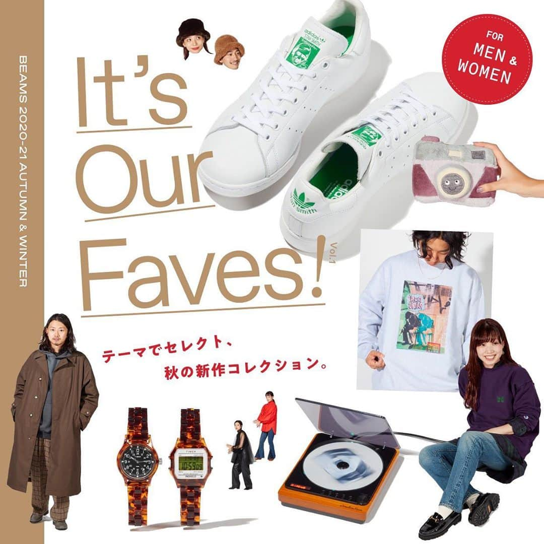 BEAMS MENさんのインスタグラム写真 - (BEAMS MENInstagram)「.. BEAMS 2020-21 AUTUMN & WINTER "It's Our Faves！" Vol.1 . テーマでセレクト、秋の新作コレクション。 アウター、別注、アクセサリー etc… 秋冬シーズンにおすすめしたい新作を４つのテーマでコンパイル。 ショップスタッフからの熱烈リコメンドも！ . @beams_official #20aw_beams #beams #ビームス  https://www.beams.co.jp/special/2020aw_ca/itsourfaves_v1/」10月5日 21時06分 - beams_mens_casual