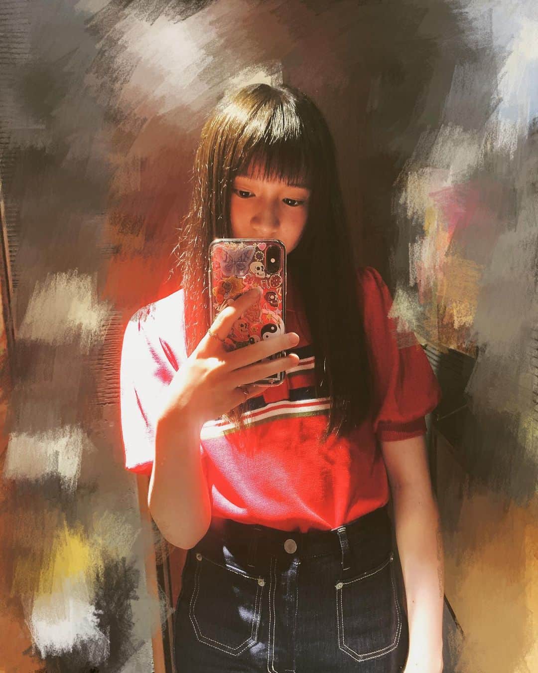 のインスタグラム：「. 最近、夜寒くなってきたね、🍂 私はもう毛布をかけて寝ています😪」