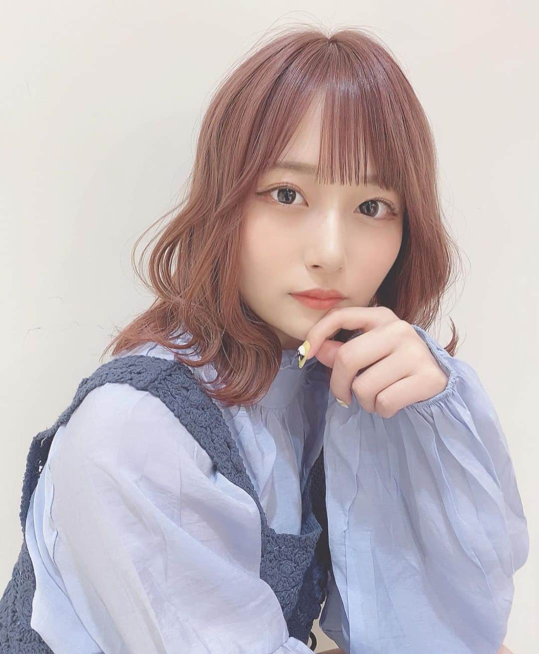 山本優菜さんのインスタグラム写真 - (山本優菜Instagram)「髪の毛染めたにょん  ピンクパープルみたいな可愛い色にしてもらった🥺  #ブリーチカラー #ピンクパープル #ヘアカラー」10月5日 21時24分 - yamamoto__yuna