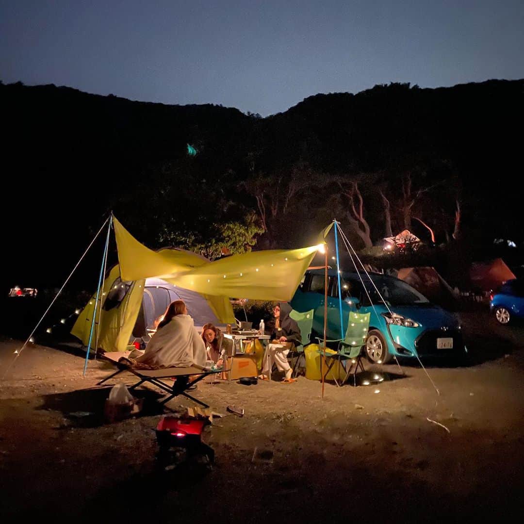 MARIA FUJIOKAのインスタグラム：「夜の部💜🌝」