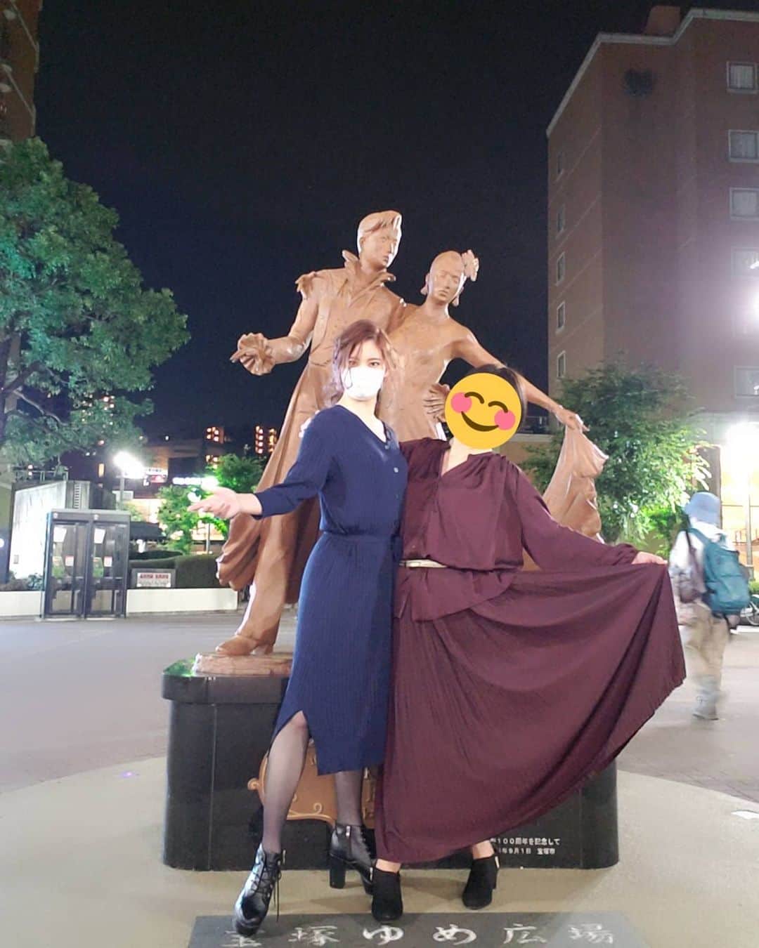 のインスタグラム：「. 我が心の故郷。  母と記念に😊」