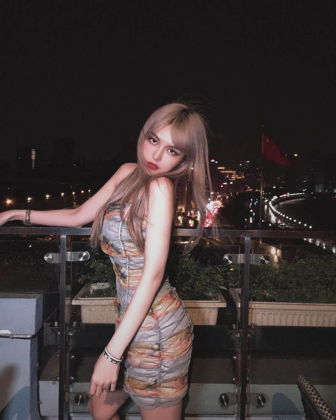 Grace Chowのインスタグラム：「last night w/ my girl🌟」