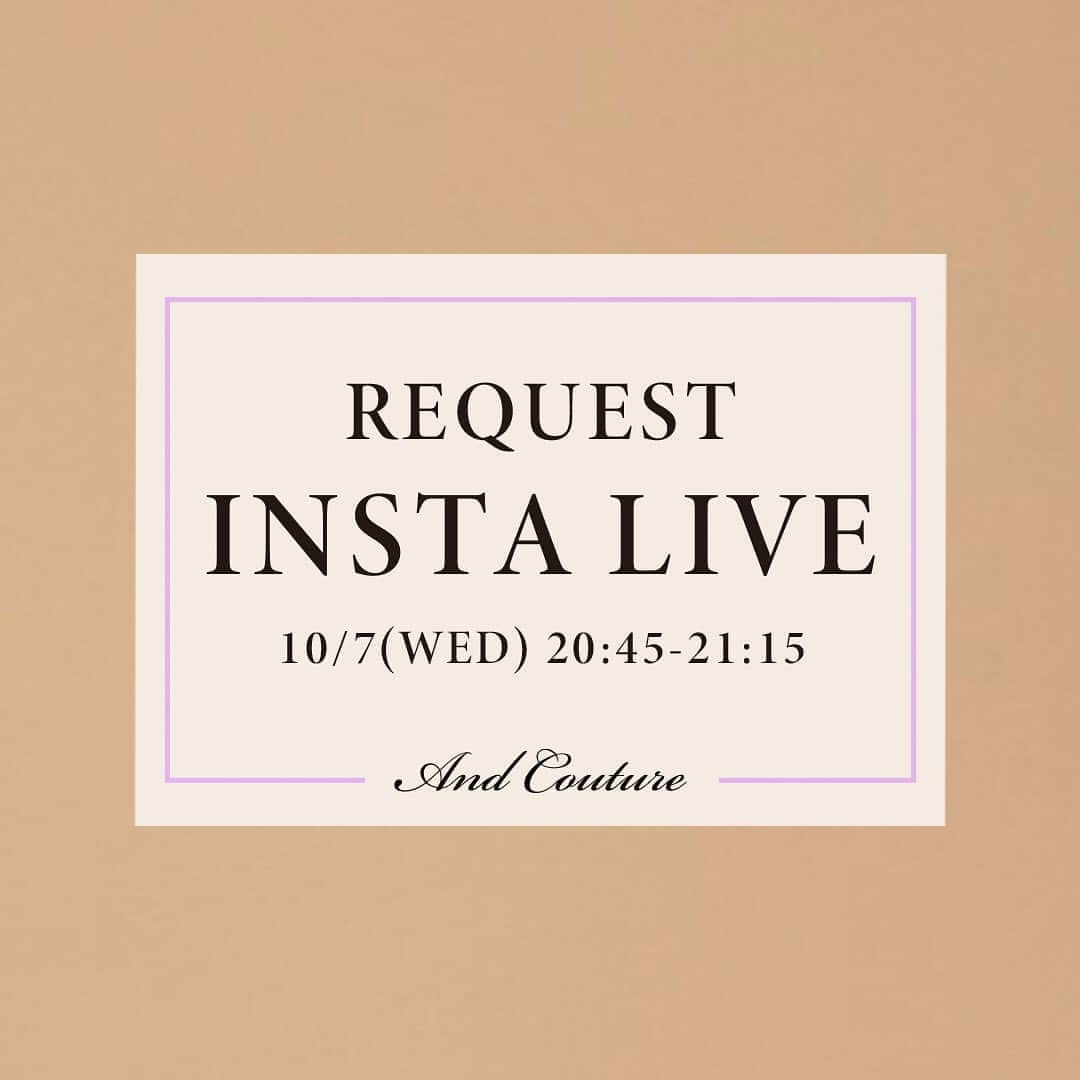And Coutureのインスタグラム