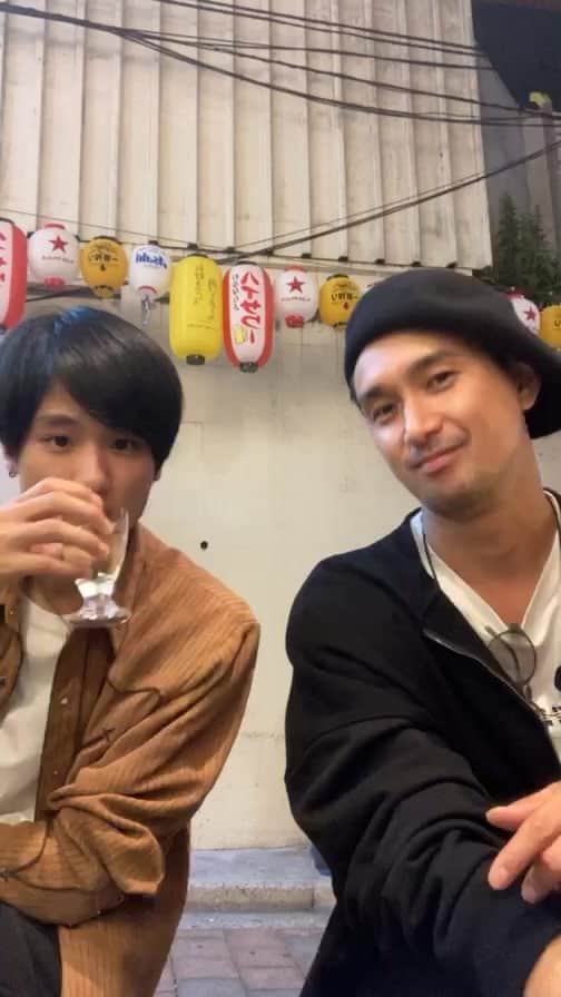 江口雅也のインスタグラム：「愉快な後輩♡」