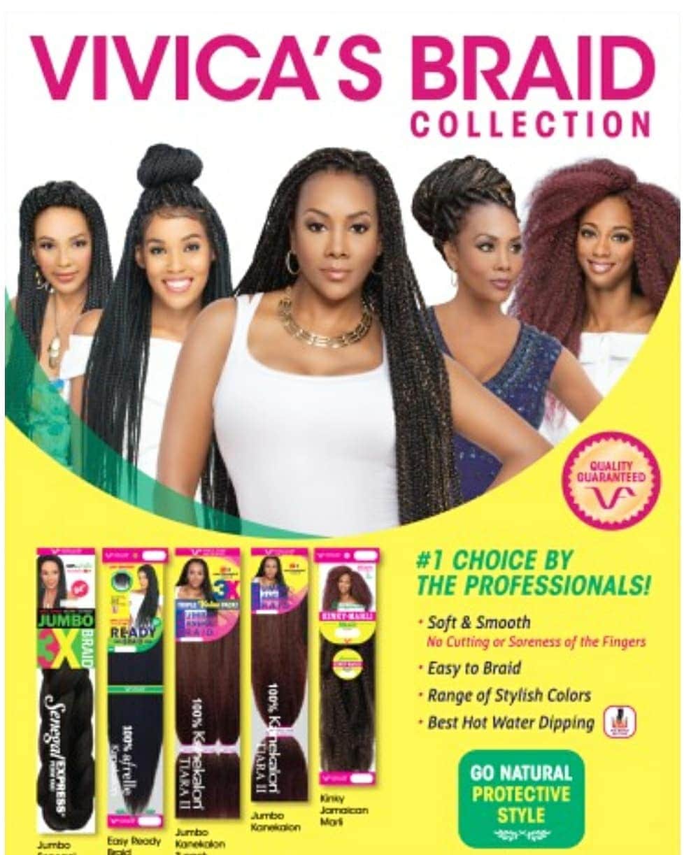 ヴィヴィカ・A・フォックスさんのインスタグラム写真 - (ヴィヴィカ・A・フォックスInstagram)「GM Dawlings! #LookOfTheWeek is #Vivica'sBraids avail in many styles to achieve FAB looks! More info on #Vivica'sBraids avail at VivicaFoxHair.com & follow us @vivicafoxhair Stylist @abjcoleman Hair by @_ichikia Makeup by @mariluzwestmua Nails @shernica Pix by @vikrantphotography #Lifeisgood #GodIsGood #Blessed #Respect #GurlPower #VivicaFoxHair #TeamVivica #TeamFox #MyGrindDontStop #LegitimateCareer #BossMoves #LoveWins #ClassicBadChick 🤗🙆🏽‍♀️🤑🖤💖👸🏽」10月5日 23時32分 - msvfox