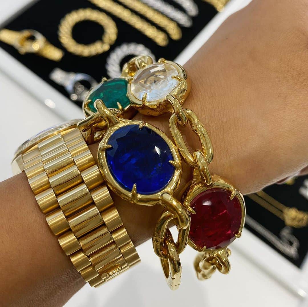 YOONさんのインスタグラム写真 - (YOONInstagram)「Love how the #jewelry pieces are turnin up from upcoming @ambush_official SS21 collection. 💎✨　Can't wait to show everything 💙」9月12日 7時40分 - yoon_ambush