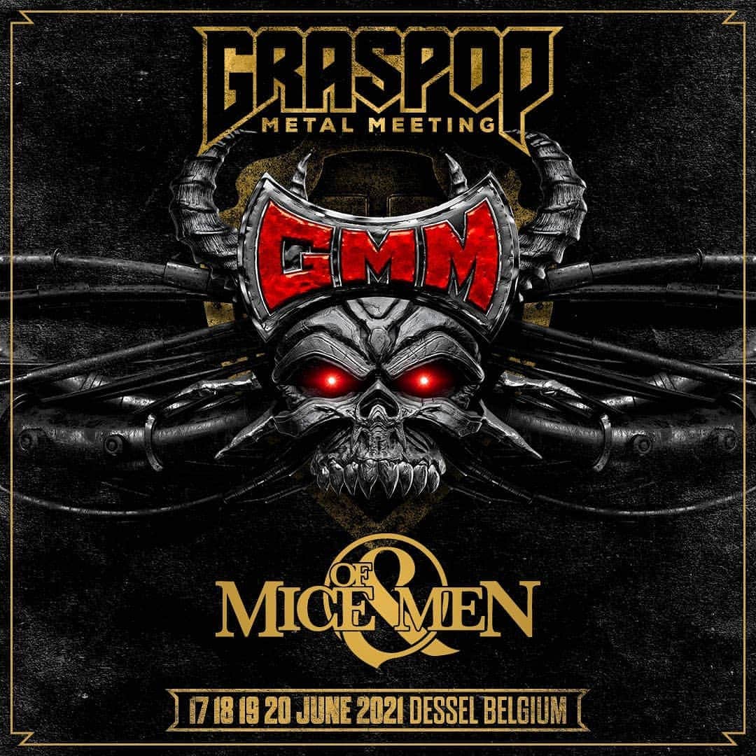 Of Mice & Menのインスタグラム：「OM&M x @graspopmetalmeeting x 2021」