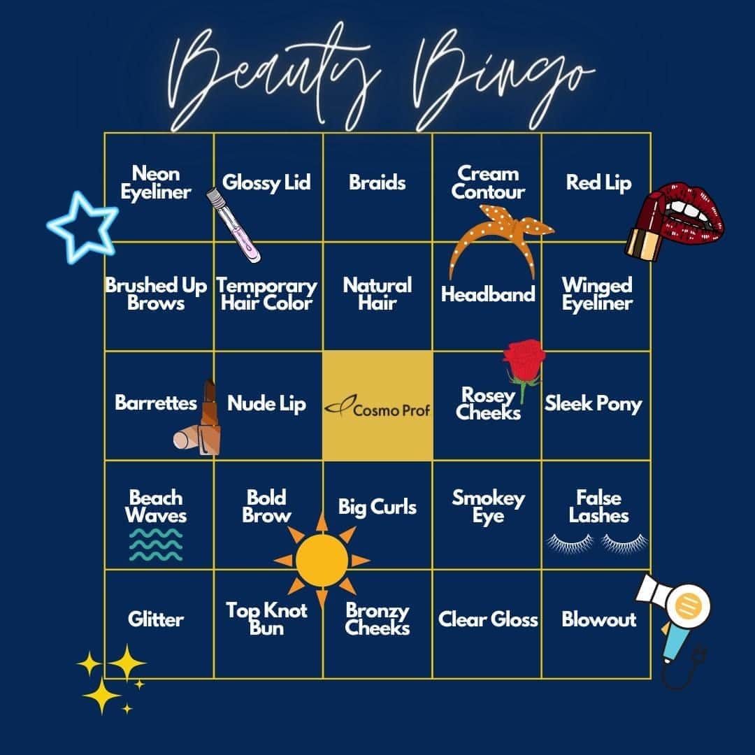 CosmoProf Beautyさんのインスタグラム写真 - (CosmoProf BeautyInstagram)「What are some of your favorite beauty routine staples? Mark them off and comment below if you got a bingo! Share this post on your story and tag us so we can see your favorites.  * #cosmoprofbeauty #licensedtocreate #beauty #routine #hair #makeup #nails #diy #professional」9月12日 0時00分 - cosmoprofbeauty