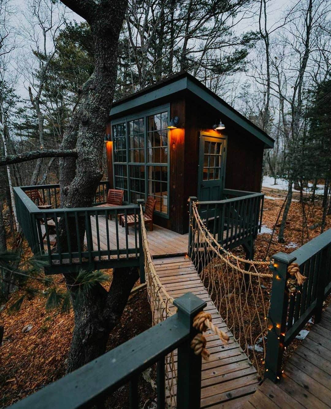 Architecture - Housesさんのインスタグラム写真 - (Architecture - HousesInstagram)「⁣ Would you live in a tree house? YES or NO? 🙃⁣ Leave your comment below!⁣ [Swipe left and imagine yourself waking up here everyday 😍]⁣ _____⁣⁣⁣⁣ 📸 @seguintreedwellings⁣ #archidesignhome⁣ _____⁣⁣⁣⁣ #treehouse #cabinlife #tinyhousemovement #tinyhome #cabinporn #architecture #rusticdecor #archilovers #architect ⁣⁣ #archigram #naturearchitecture ⁣」9月12日 0時50分 - _archidesignhome_