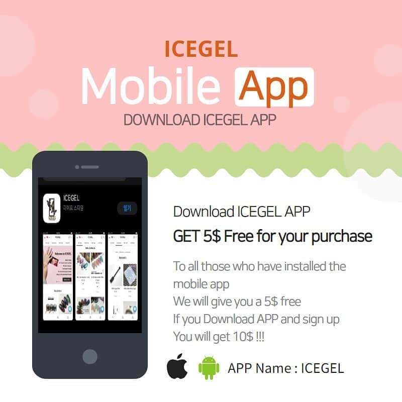 Icegel Nailさんのインスタグラム写真 - (Icegel NailInstagram)「ICEGEL APP is on the market now!! ❤️ . Download App for more event and arts . From the App, You can see the new arrivals products first in the world!  . Download for 5$ free for your purchase 🛍 . App Name : ICEGEL .  #star#nails#nailart#nailstagram#gelnail#gelnails#naildesign#style#fashion#shiny#galaxy#nailsofinstagram#nailpolish#nailaddict#swag#セルフネイル#ネイルアートデザイン#ネイルアーティスト#デザイン#ファッション#ネイルアート#ネイルサロン#アート#apple#android#application#download」9月12日 1時11分 - icegelnail