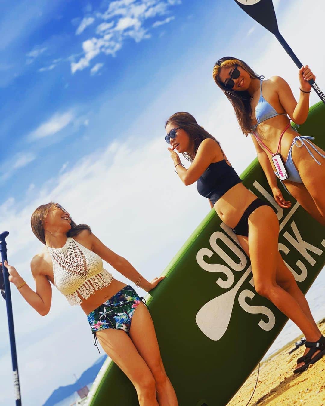 のインスタグラム：「#sup#souyustick#水着 #海 #summer #夏 #ビキニ #bikini #swimwear #shopguam2017 #instaguam_mega #beach #model #instagood #オフショ #ビーチ #海外旅行 #hashreco #夏休み #ビキニの日 #happy #撮影モデル #portraitmood #옷스타그애 #테일리코디 #love #me #newcollection #モデル #新作ビキニ」