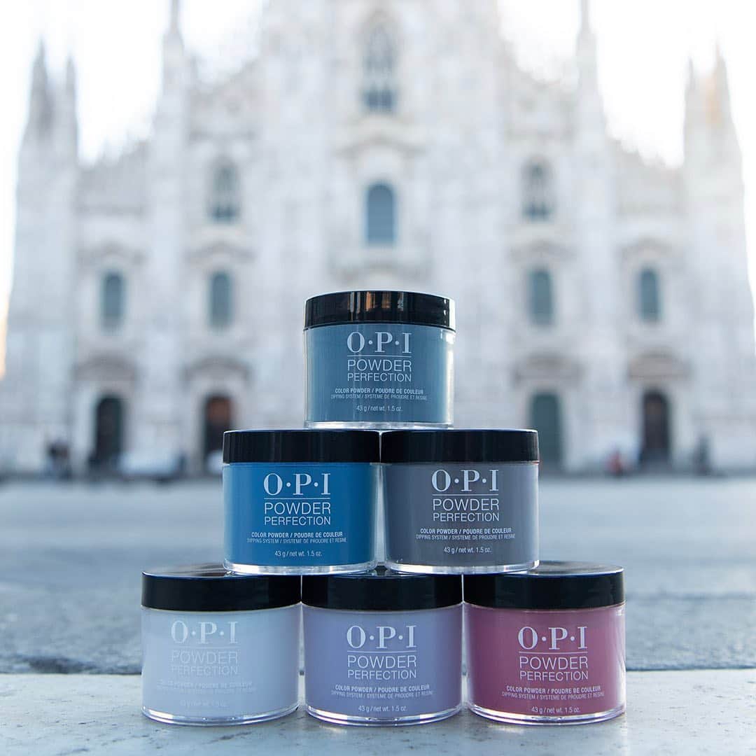 OPIさんのインスタグラム写真 - (OPIInstagram)「Monumental #OPIPowderPerfection shades from #OPIMuseOfMilan. Taking shiny and long-lasting manis to the next level with #DipPowder. Use the #linkinbio to explore the shades.   #ColorIsTheAnswer #FallMani #FashionForward #MilanFashion #FallNails #NailTrends #BoldNails #OPIObsessed #DarkNails #DarkMani #NailsOfInstagram」9月12日 1時53分 - opi