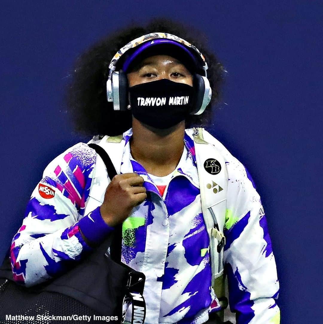 ABC Newsさんのインスタグラム写真 - (ABC NewsInstagram)「Naomi Osaka of Japan wears face masks in honor of Breonna Taylor, Ahmaud Arbery, Trayvon Martin and Elijah McClain at the U.S. Open tennis championships. #naomiosaka #tennis #ahmaudarbery #trayvonmartin #elijahmcclain #breonnataylor」9月12日 2時24分 - abcnews