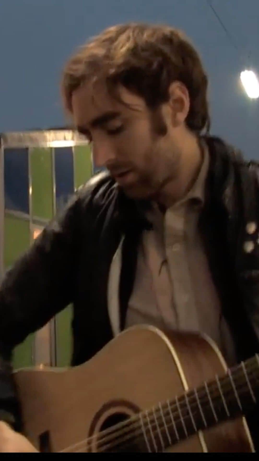 A Place to Bury Strangersのインスタグラム：「Here’s a rare acoustic performance shot by @theyshootmusic from July 2010 with Oliver performing “In Your Heart” from Exploding Head while strolling through the streets of Vienna.  “don't say that you're nice to me alright you're lying don't say that you'll be with me tonight  you're lying”  #aplacetoburystrangers #aptbs #acoustic #inyourheart #explodinghead #muterecords #2010 #vienna #austria」