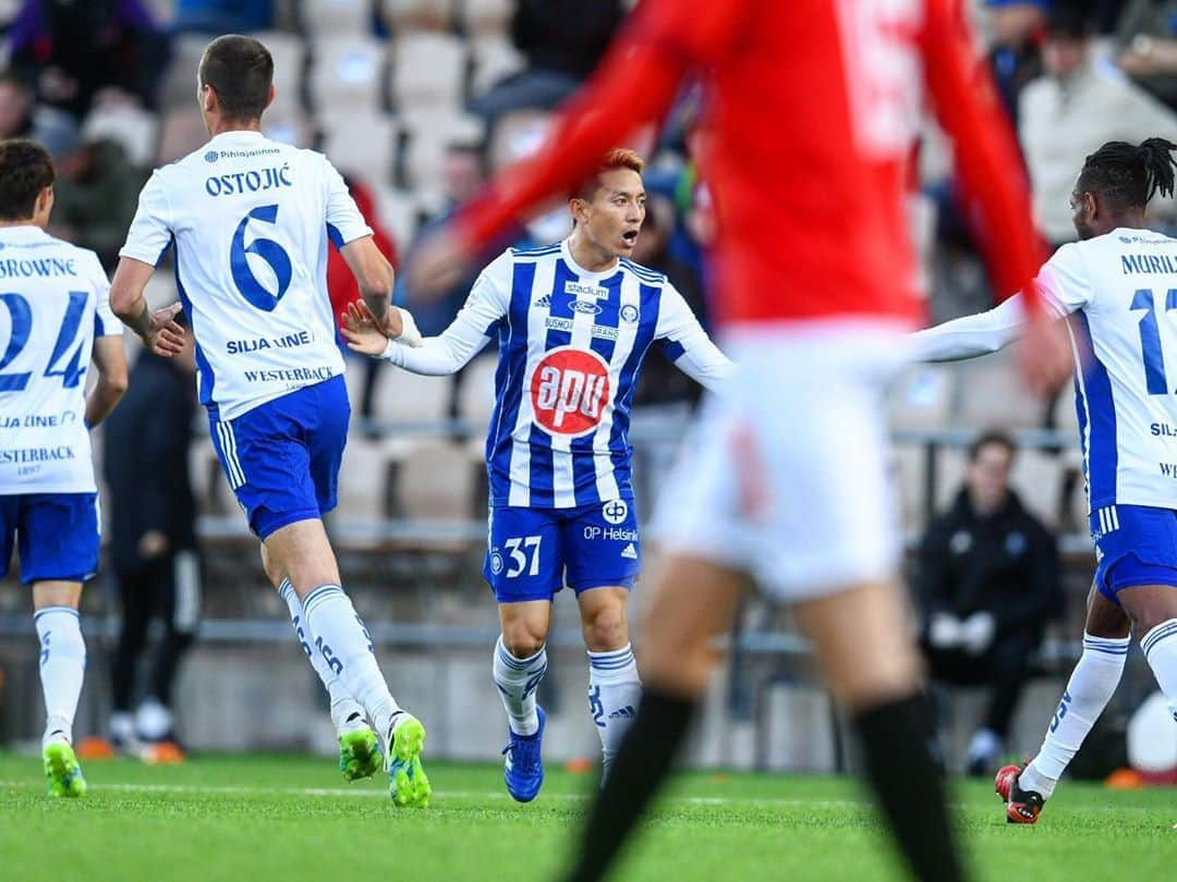 田中亜土夢さんのインスタグラム写真 - (田中亜土夢Instagram)「#veikkausliiga 第14節vsHIFK 3-4  #hjk #hjkヘルシンキ #フィンランド #ヘルシンキ #Finland #Helsinki」9月12日 3時53分 - atom_tanaka_official