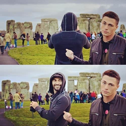 コルトン・ヘインズのインスタグラム：「Happy Birthday @tylerhoechlin !Making fun of you will always be one of my favorite past times lol. Love you! Cheers to many more ridiculous memories you beautiful human ❤️」