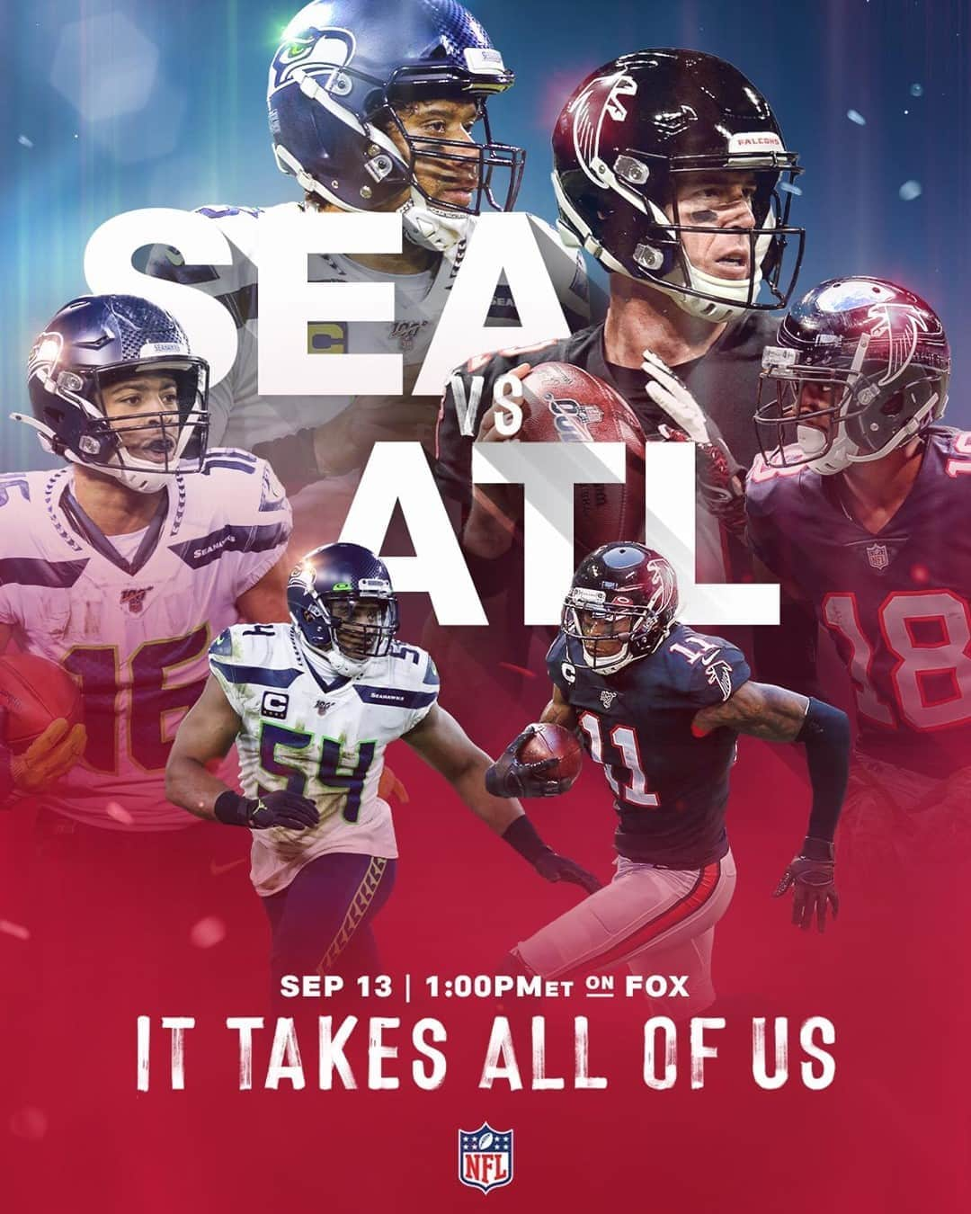 NFLさんのインスタグラム写真 - (NFLInstagram)「Battle of the birds. Who ya got?⁣ ⁣ #Kickoff2020  #ItTakesAllOfUs��⁣ ⁣ 📺: #SEAvsATL -- Sunday at 1pm ET on FOX⁣ 📱: NFL app // Yahoo Sports app」9月12日 4時30分 - nfl